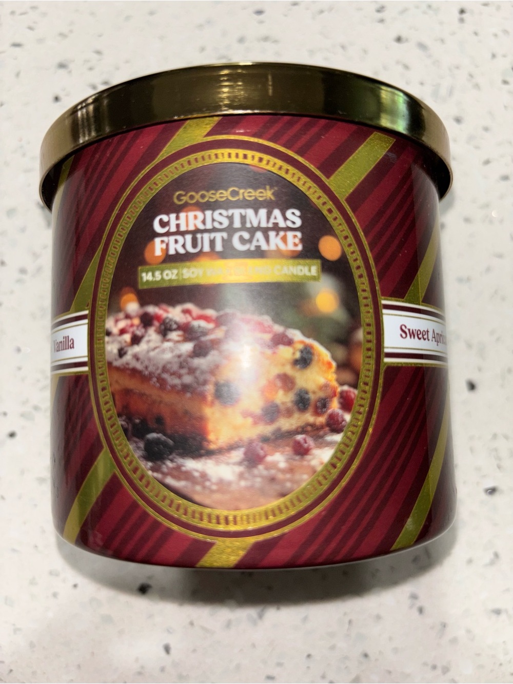Goose Creek Christmas Fruit Cake Soy Candle New
